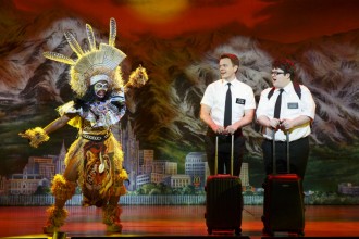 Cody Jamison Strand in The Book of Mormon's Second National Tour. Photo by Joan Marcus
