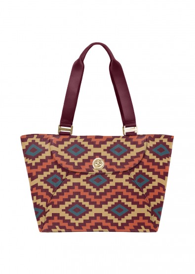Holiday Gift Guide 2015: Gold Ablerta Tote by Baggallini 