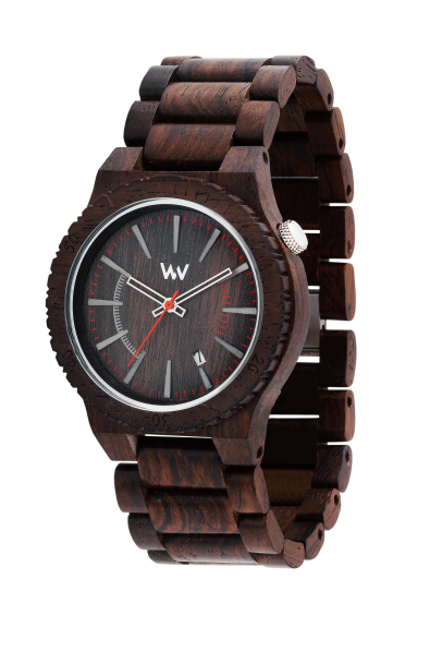 Holiday Gift Guide 2015: Assunt Chocolate Wood Watch by WeWood