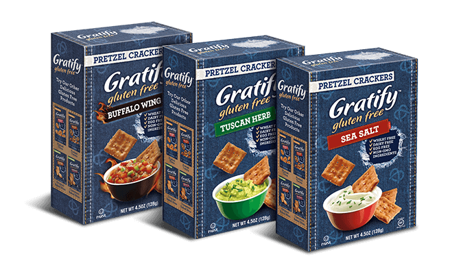 Gratify Pretzel Crackers for Keeping New Year’s Resolutions