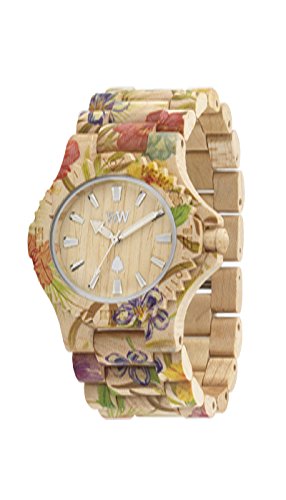 Valentine's Day Gift Guide - Date Flower Wood Watch by WeWood