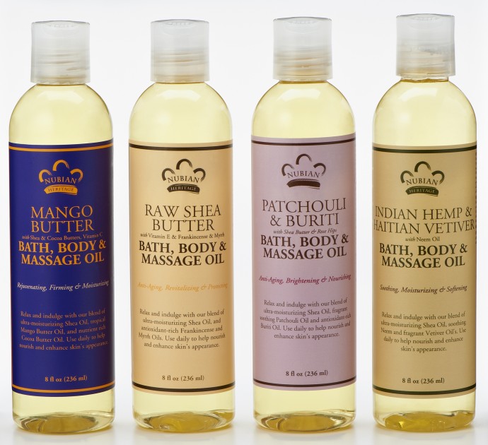 Valentine's Day Gift Guide - Nubian Heritage Bath Massage Oil
